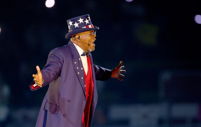 samuel l jackson's Symbolism of kendrick halftime show