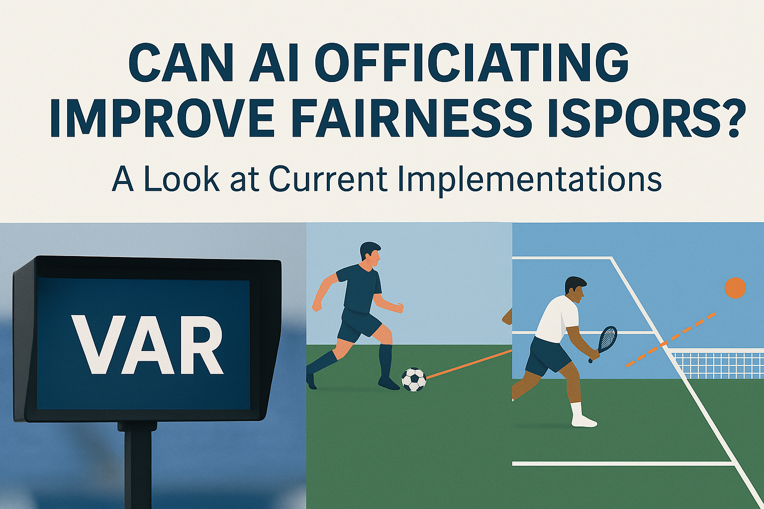 Can AI Officiating Improve Fairness in Sports? A Look at Current Implementations