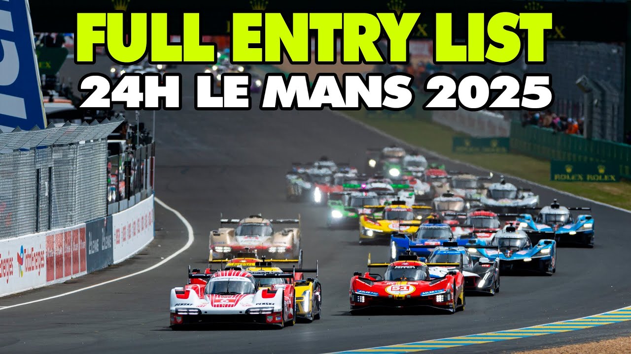 Le Mans 2025 Official Date & Expected Entries Revealed
