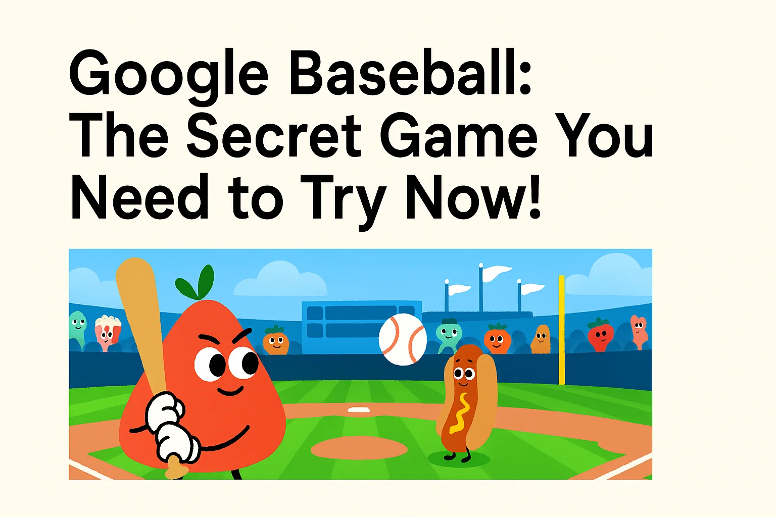 Google Baseball: The Secret Game You Need to Try Now!