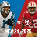 Panthers vs 49ers