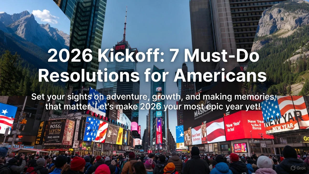 2026 Kickoff: 7 Must-Do Resolutions for Americans